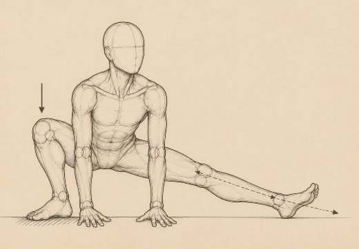 Agachamento lateral